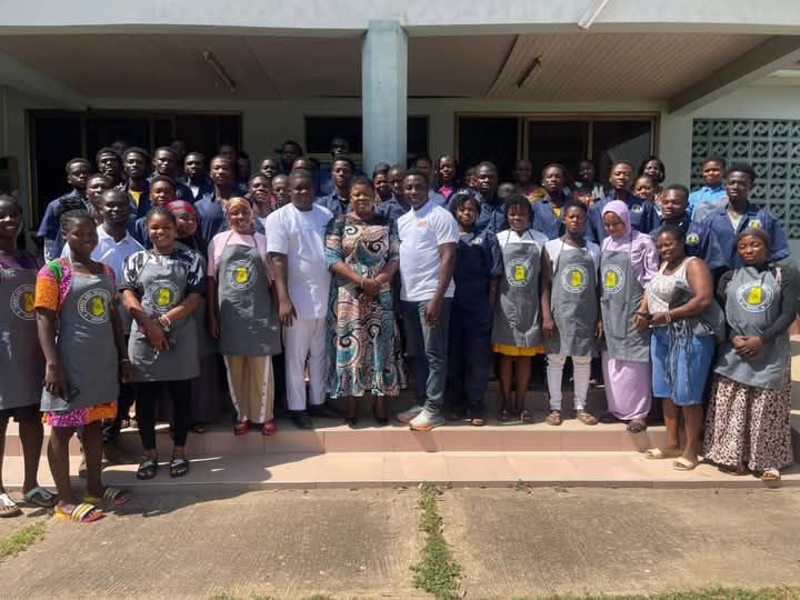 Inauguration of Skilled Training Program for Youth in Kwahu Afram Plains North